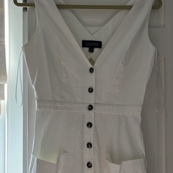 Zoey Cutout Dress in White